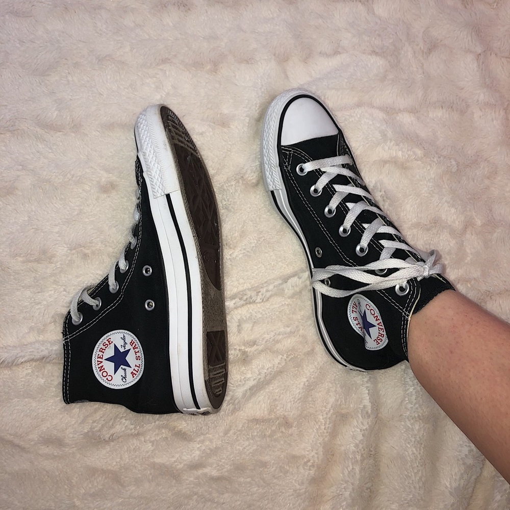 High top Black Converse